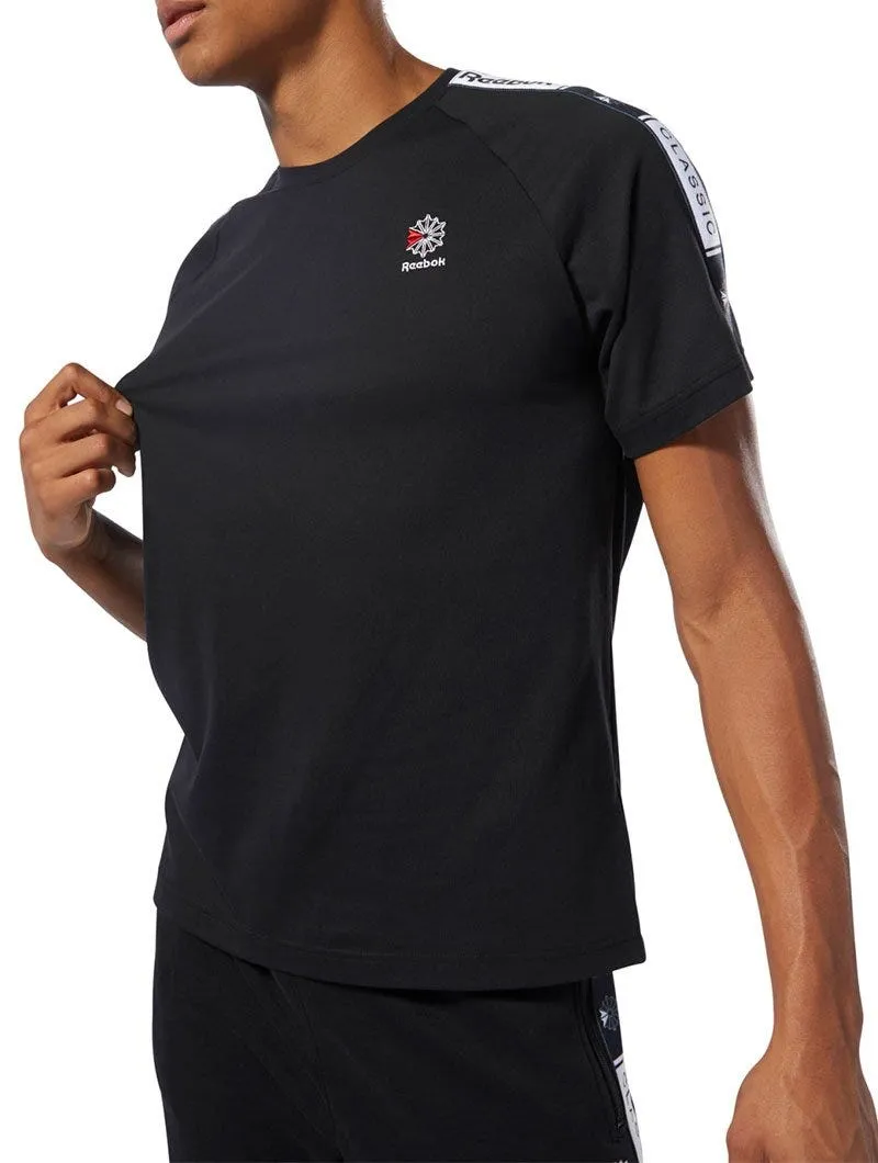 T-SHIRT CLASSIC TAPED IN BLACK