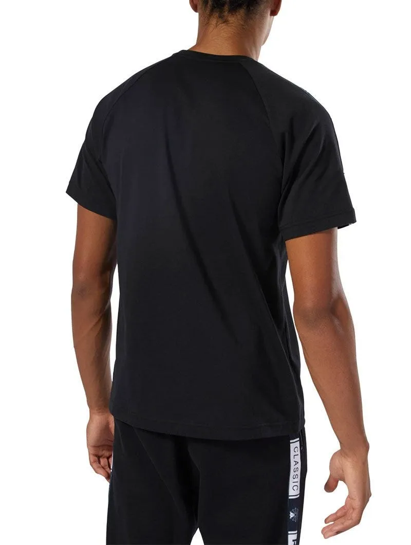 T-SHIRT CLASSIC TAPED IN BLACK