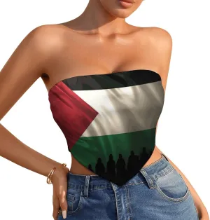 TAIZIYEAH Palestine Flag Long Sleeved Shirt Dress Womens Summer Cute Short Sleeve