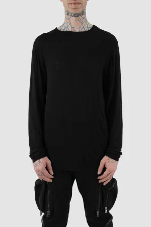 Thin Wool and Viscose Blend Sweater