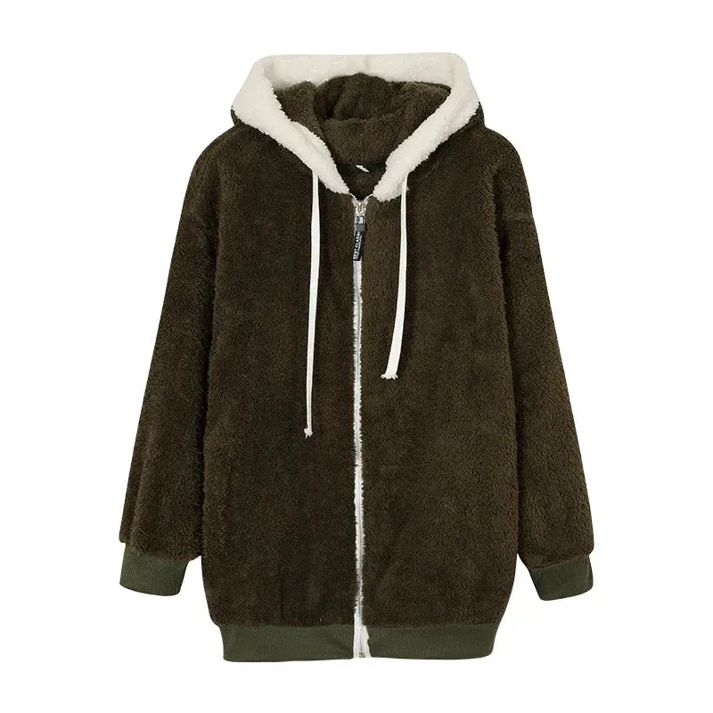 Wilina - Soft Fleece Jacket with Hood