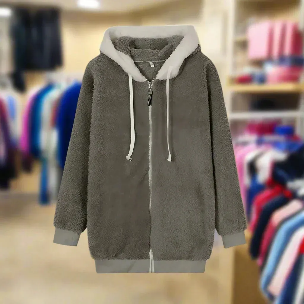 Wilina - Soft Fleece Jacket with Hood