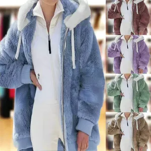Wilina - Soft Fleece Jacket with Hood