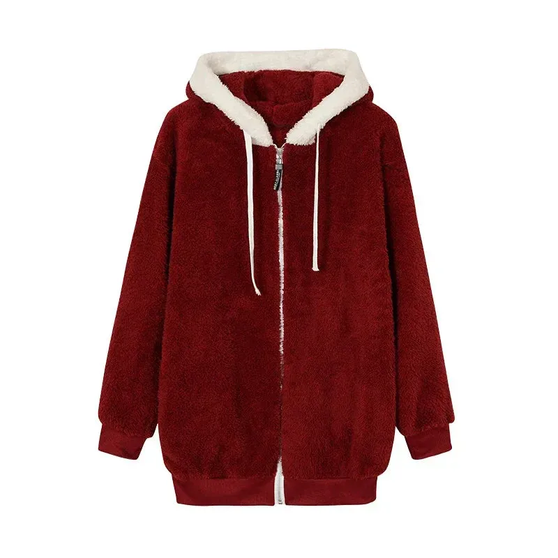 Wilina - Soft Fleece Jacket with Hood