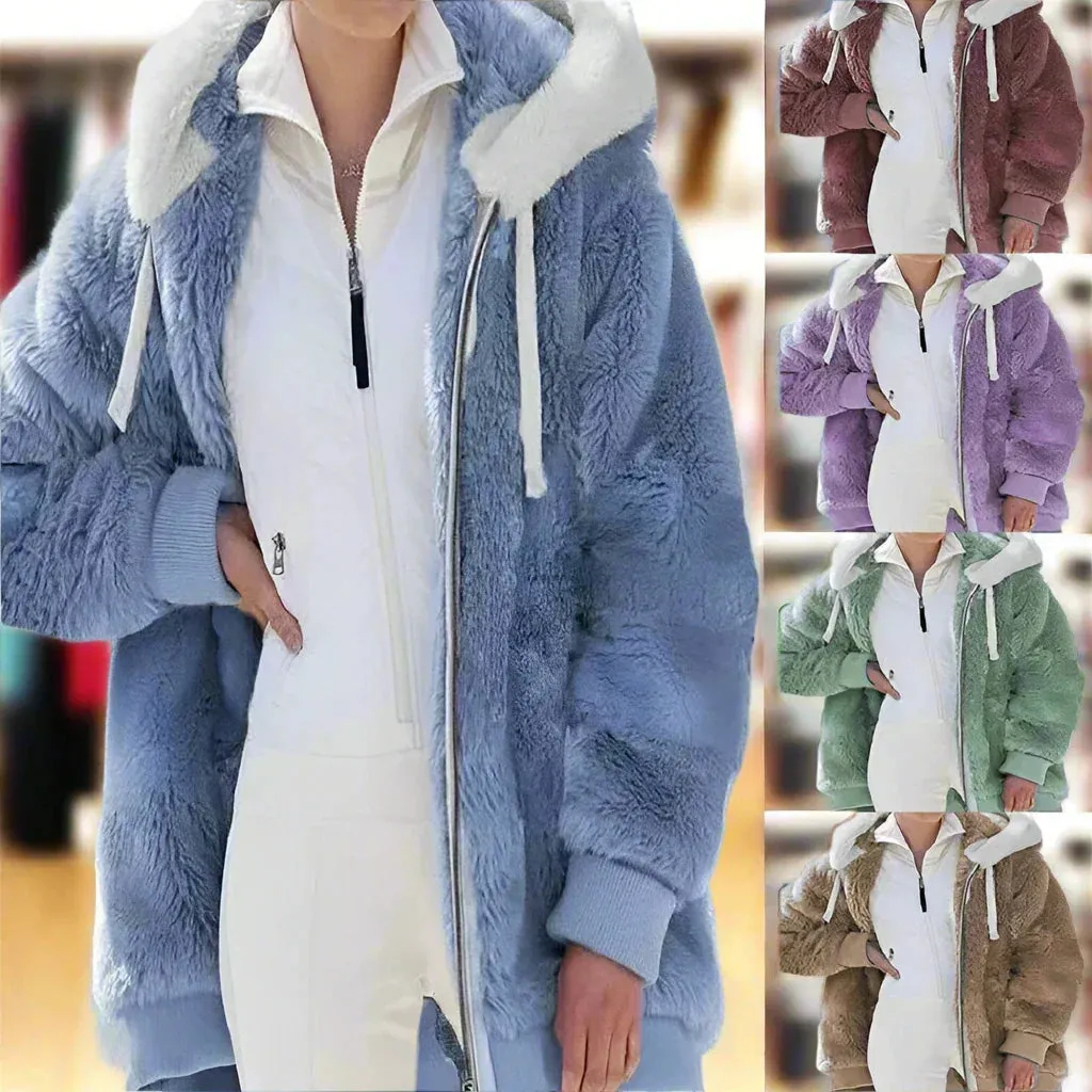 Wilina - Soft Fleece Jacket with Hood