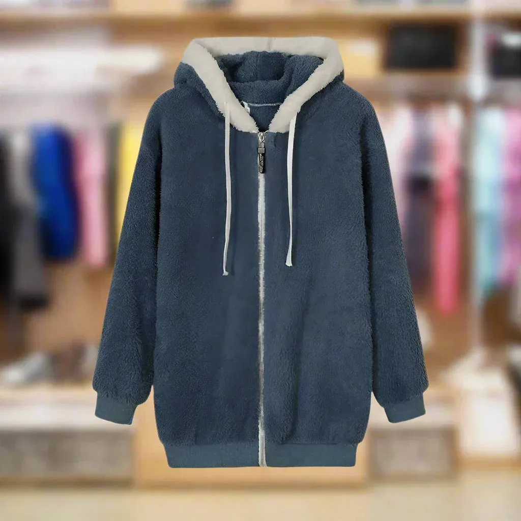 Wilina - Soft Fleece Jacket with Hood