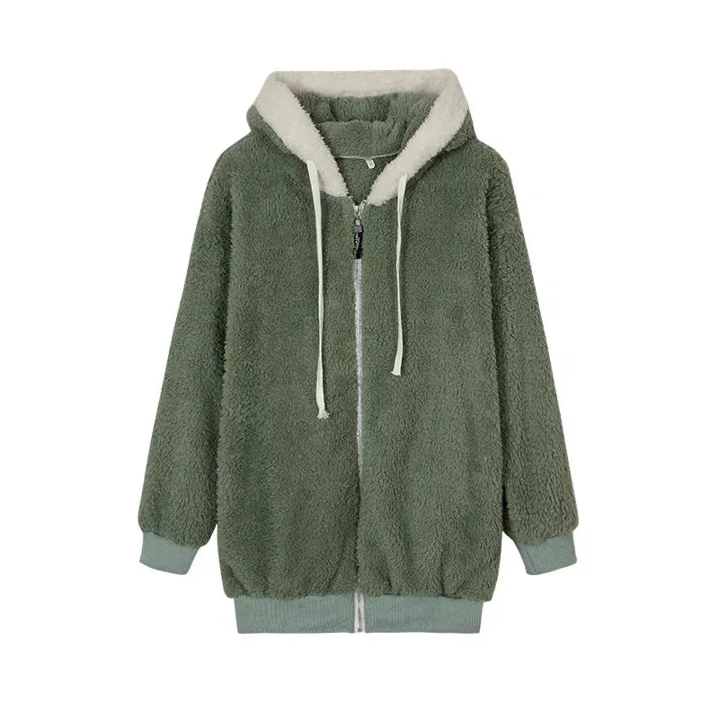 Wilina - Soft Fleece Jacket with Hood