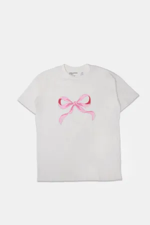 Womens Bow Graphic Tee