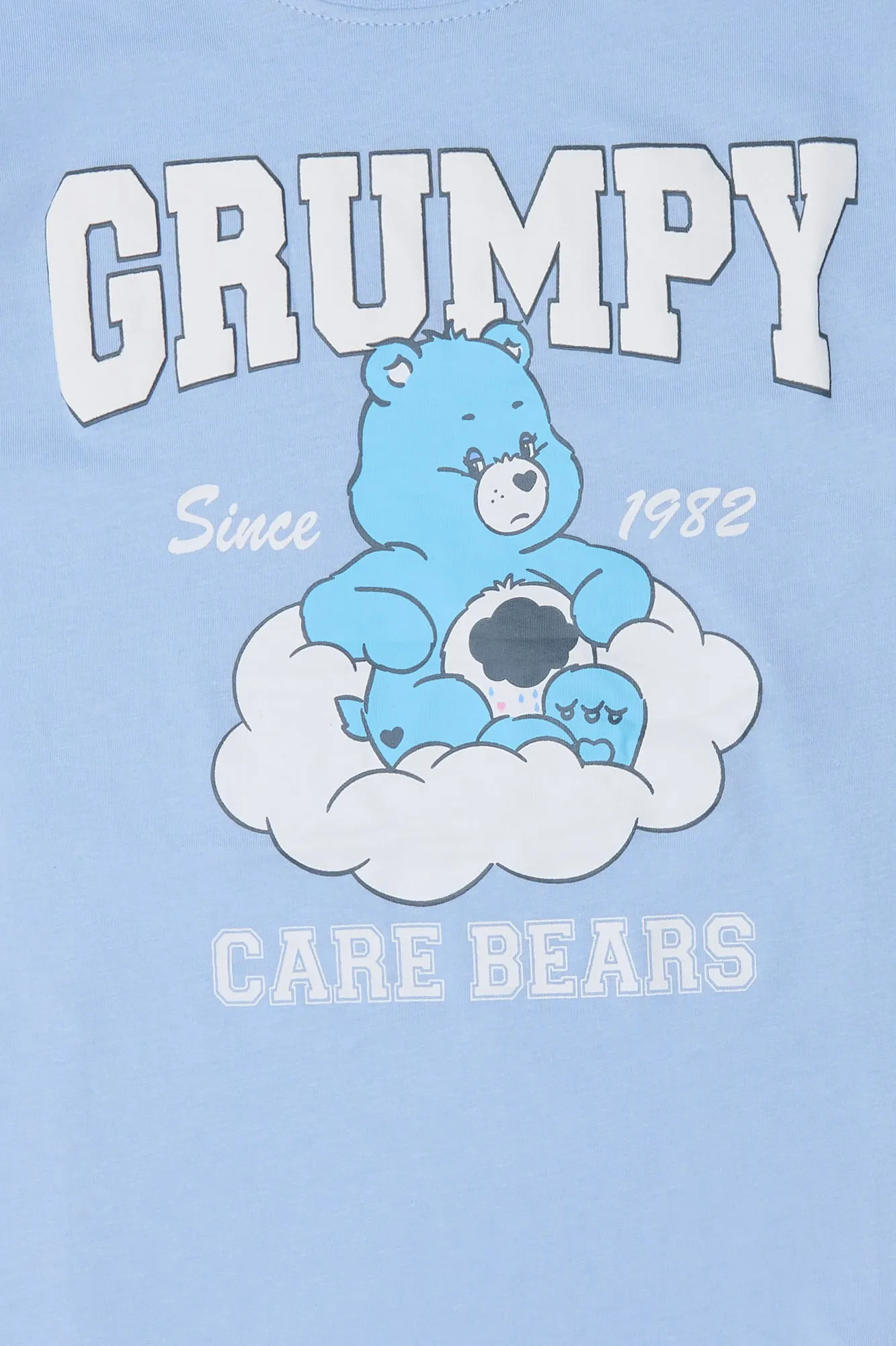 Womens Care Bears Grumpy Baby Tee