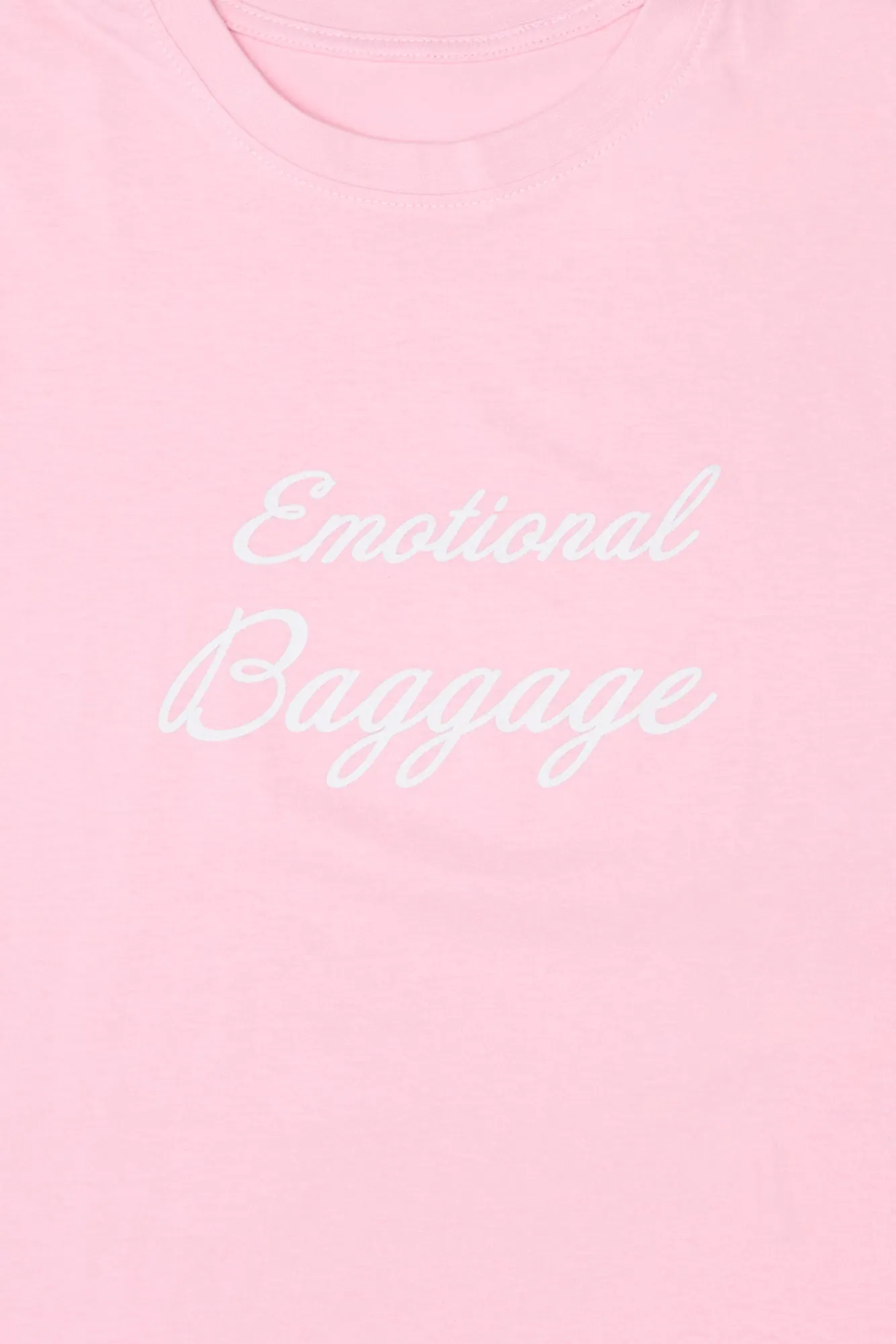 Womens Emotional Baggage Boyfriend Tee