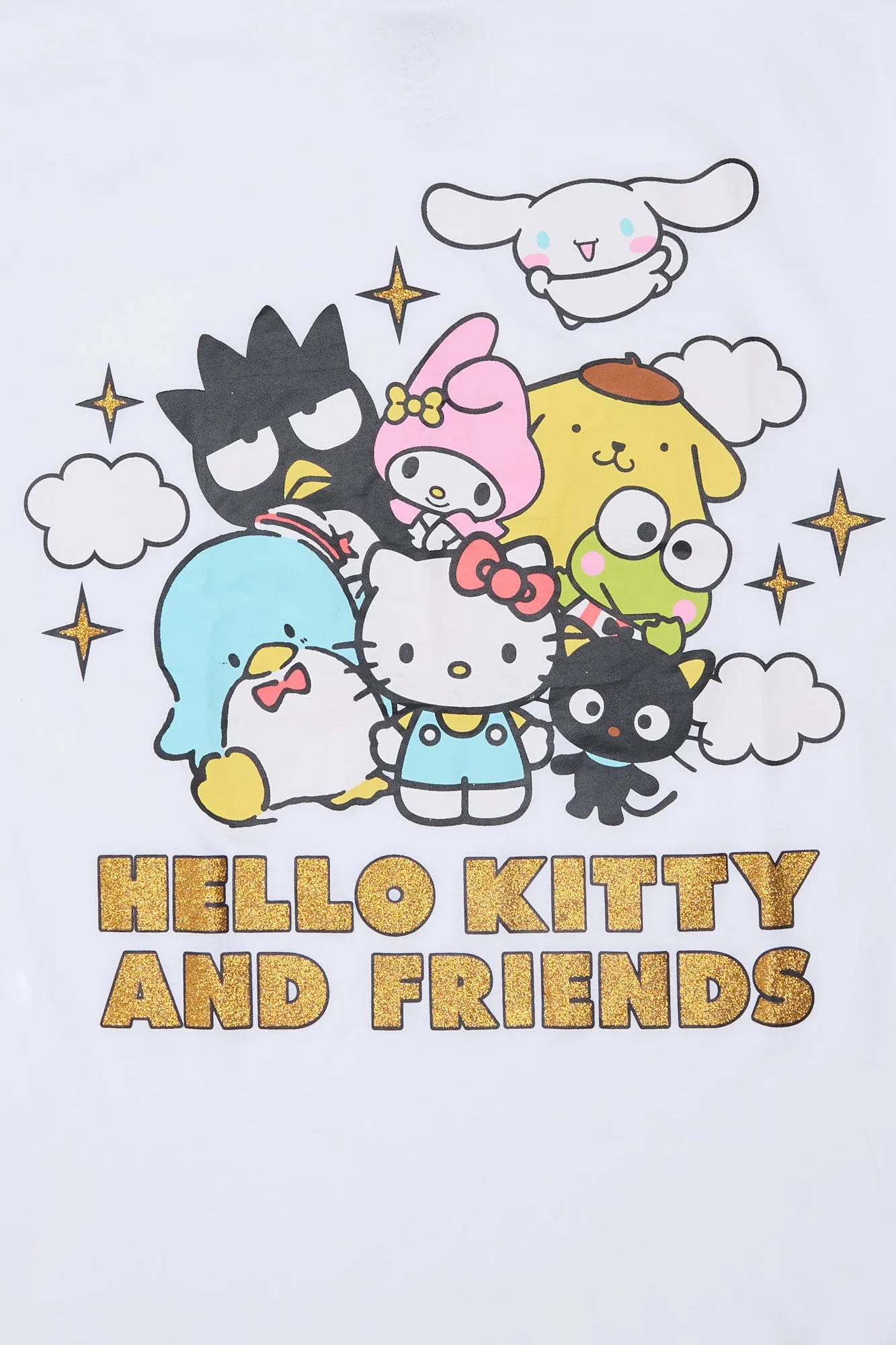 Womens Hello Kitty & Friends Boyfriend Tee
