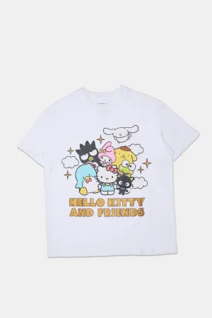 Womens Hello Kitty & Friends Boyfriend Tee