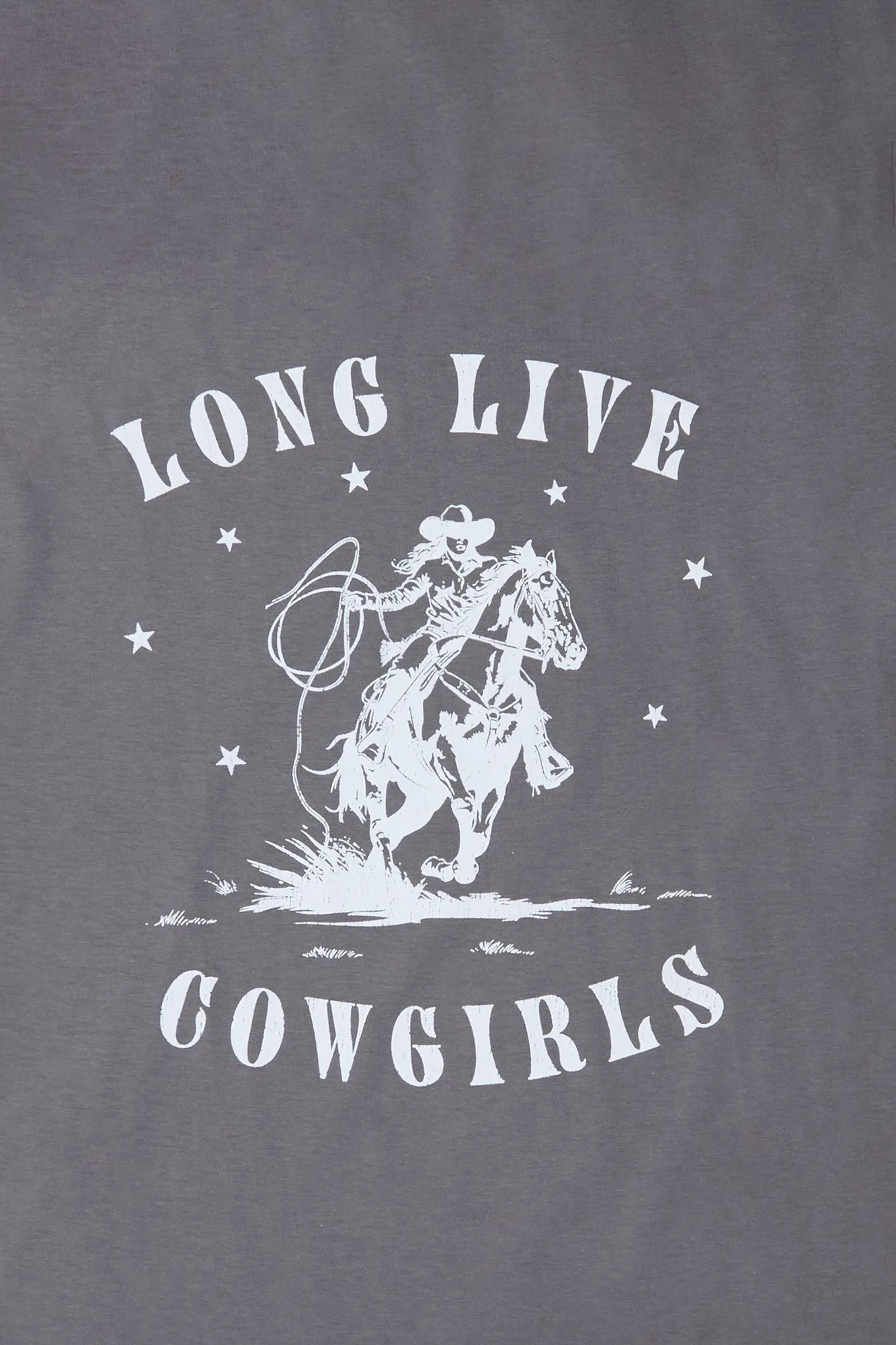 Womens Long Live Cowgirls Boyfriend Tee