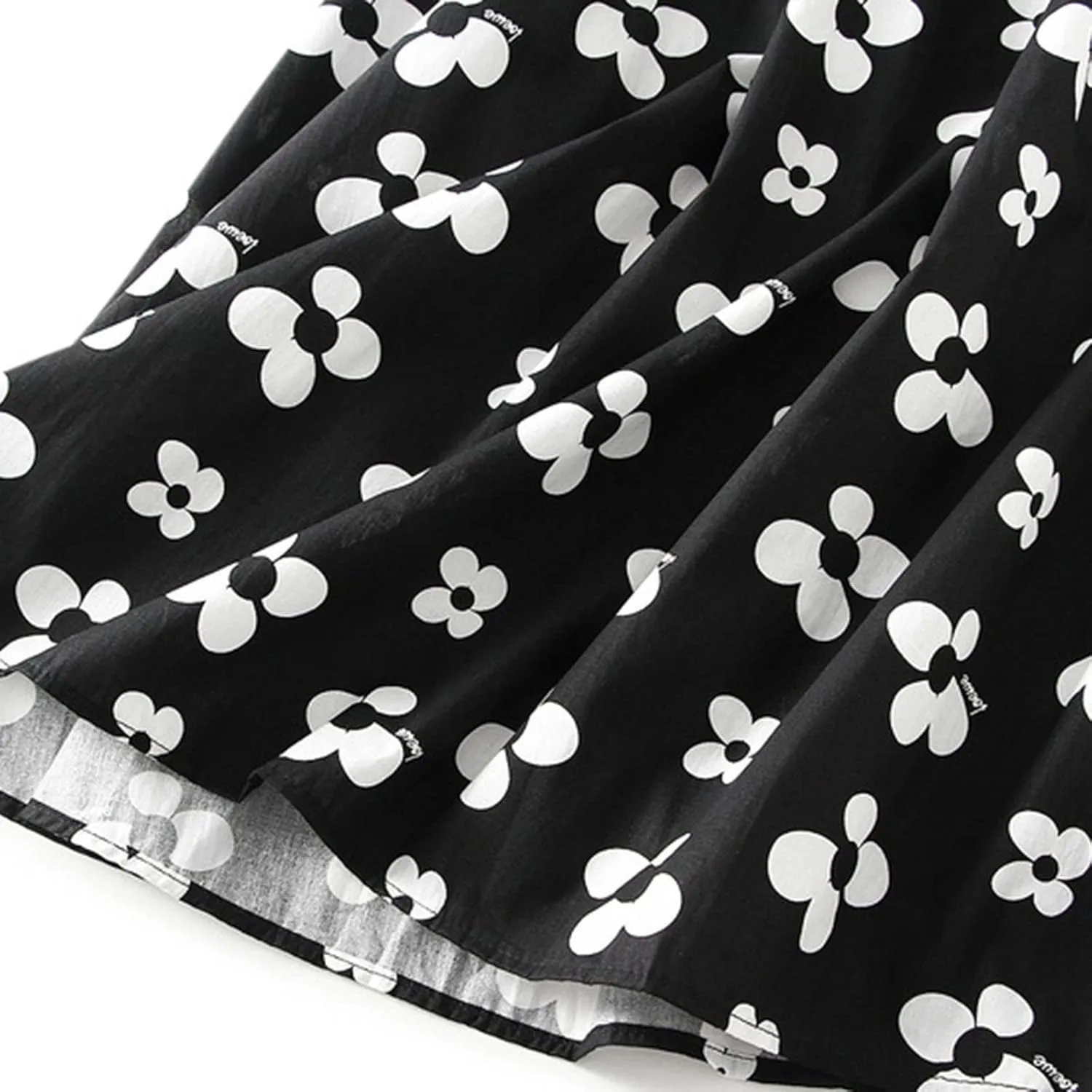 Womens Retro Skirt Midi Skirts for Women Floral Printed Midi Skirt High Waisted A Line Skirt Elastic Waist Skirt