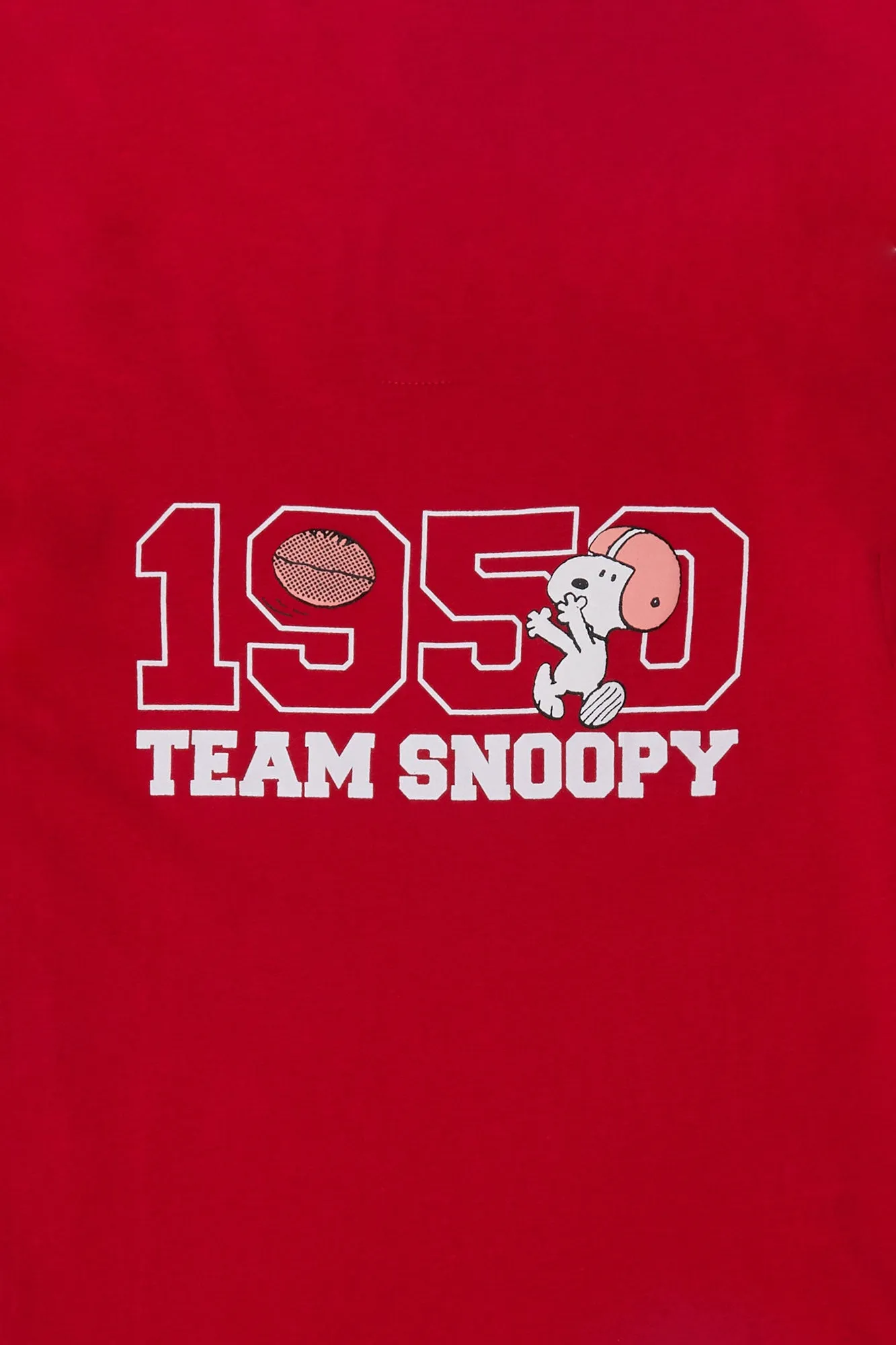 Womens Team Snoopy Puff Baby Tee